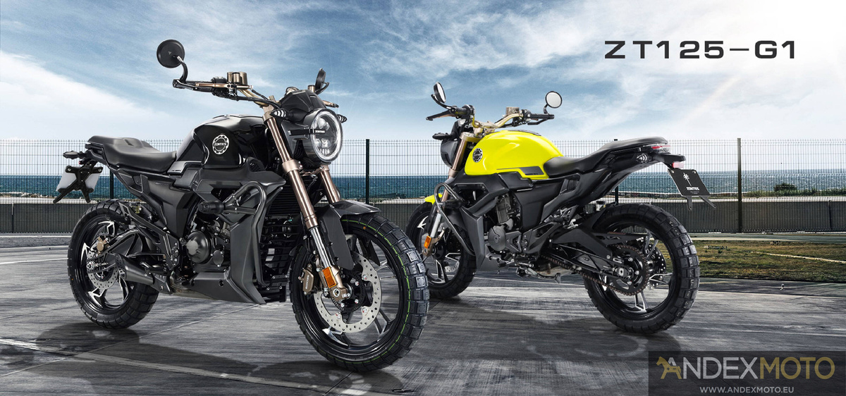  Motocykl ZONTES 125 G1 ALUMINIUM